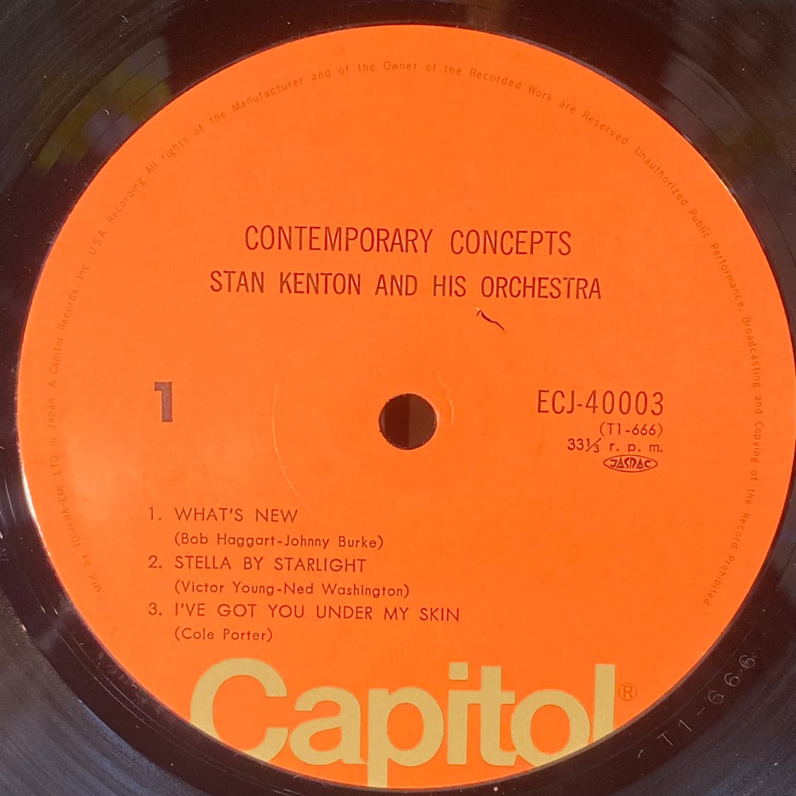 (수입중고LP-재즈) Stan Kenton -Contemporary 상품이미지4