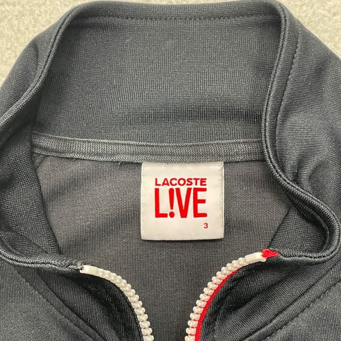LACOSTE 라인 져지 블랙 3(95) 상품이미지5
