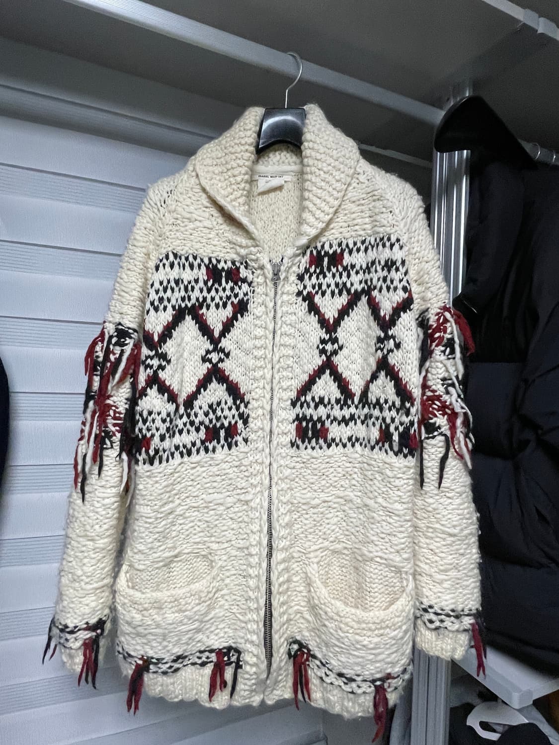 이자벨마랑 H&M 콜라보 ‘루프 니트 가디건’ 상품이미지1