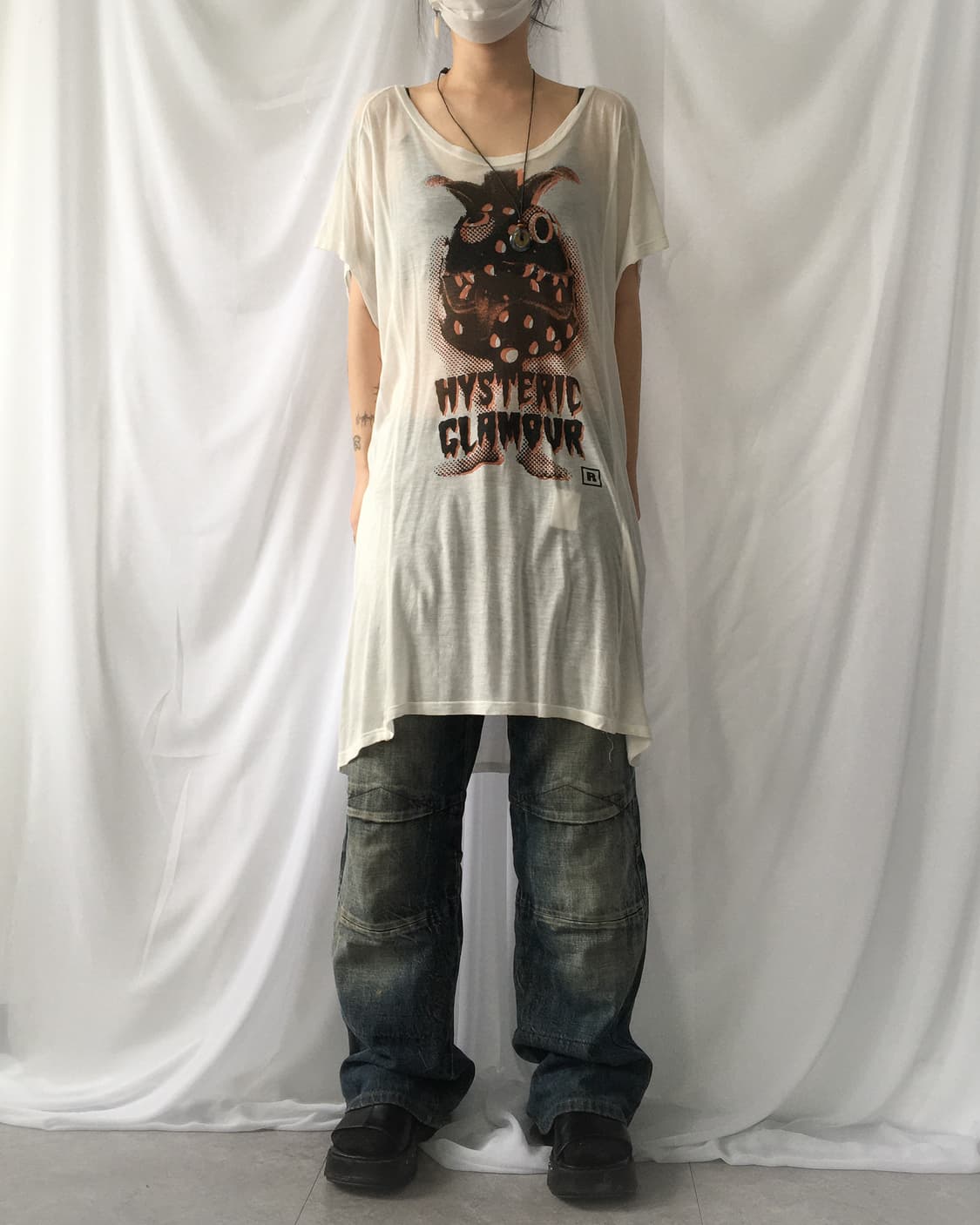 Hysteric glammer monster printing loose  상품이미지5