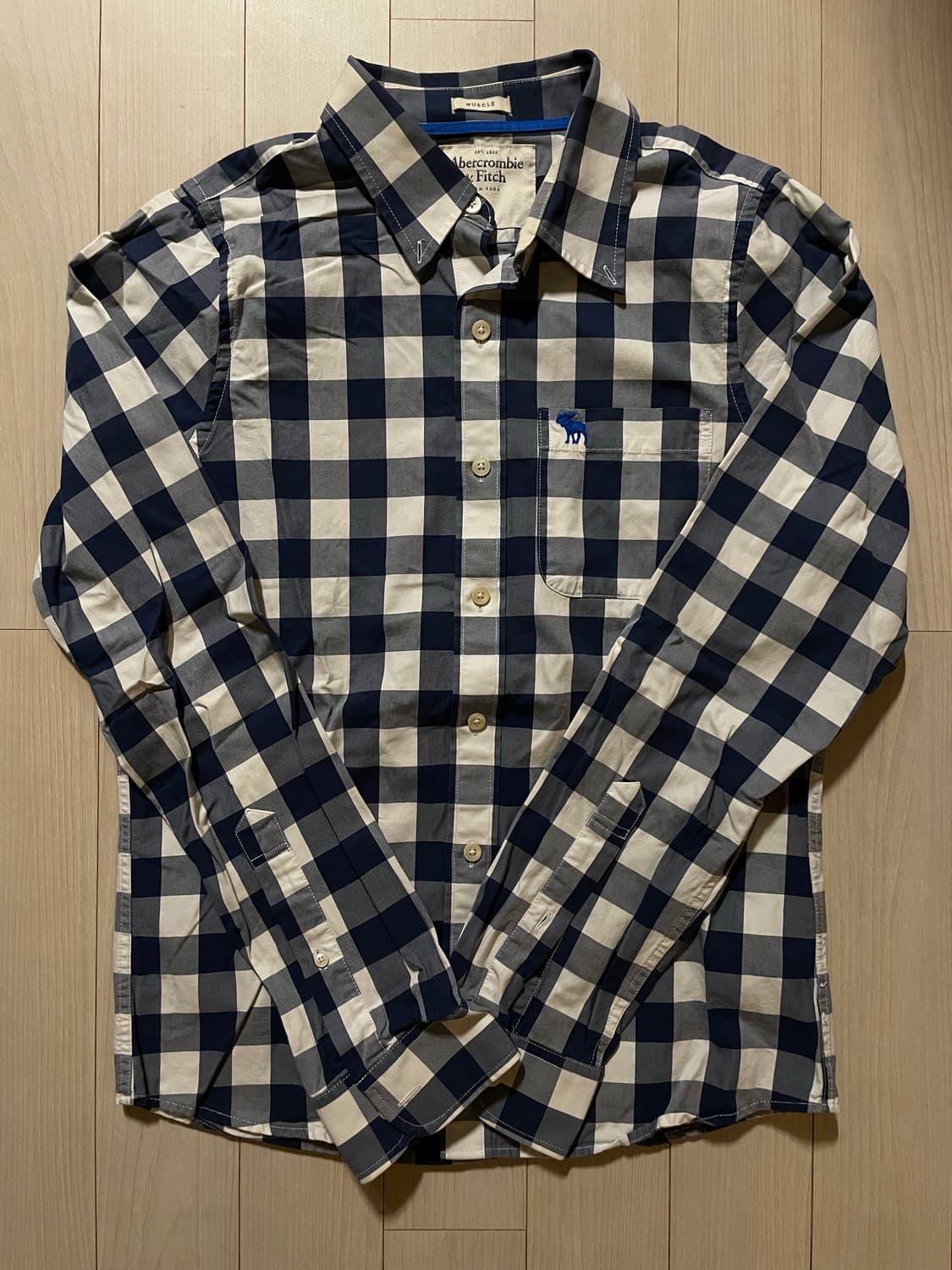 아베크롬비 체크셔츠 남방 상품이미지1