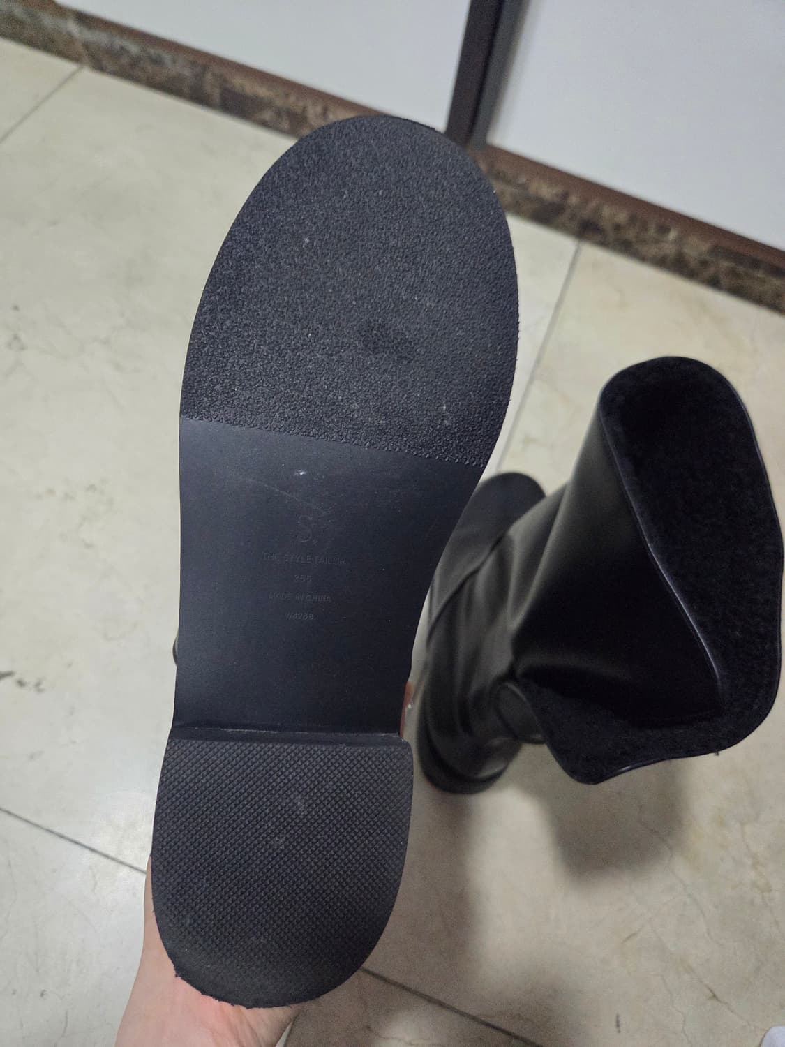 사뿐 벤도르 털안감 미들부츠 (3.5cm) 상품이미지7