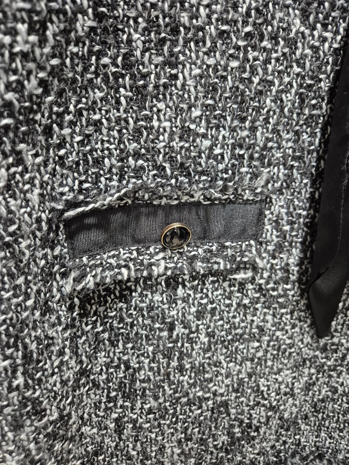 (세일)(새상품)VTG 트위드 리본 원피스 상품이미지3