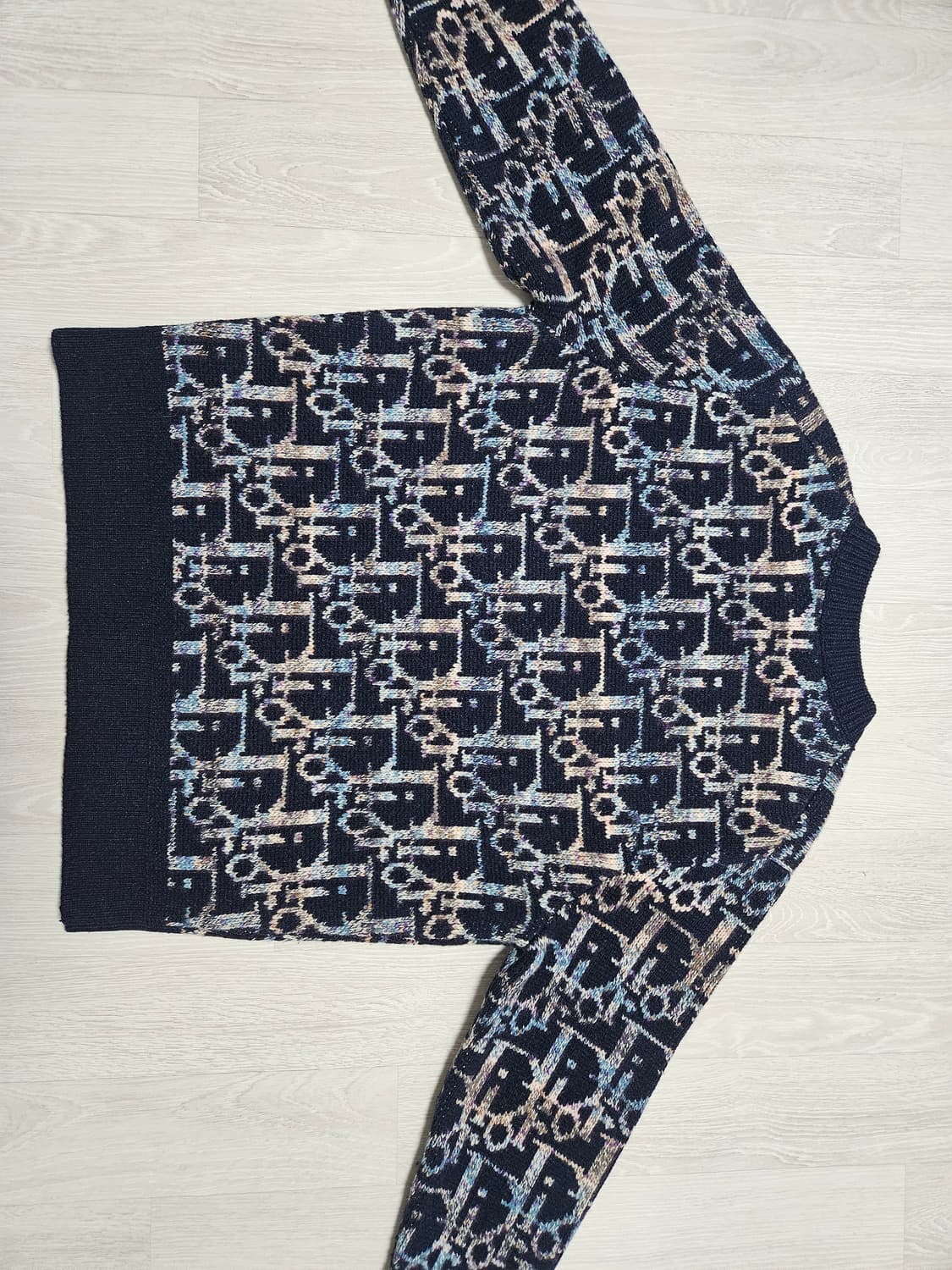 [정품] 디올 오블리크 자카드 니트 스웨터 상품이미지4