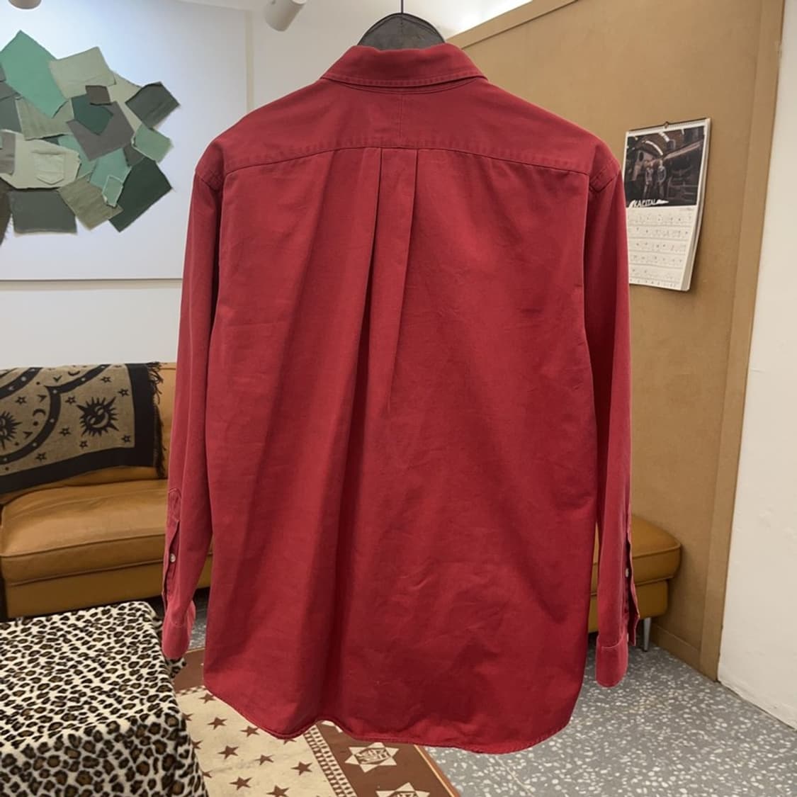 폴로 랄프로렌 레트로 코랄레드 블레이크 셔츠 90 C09715 상품이미지4