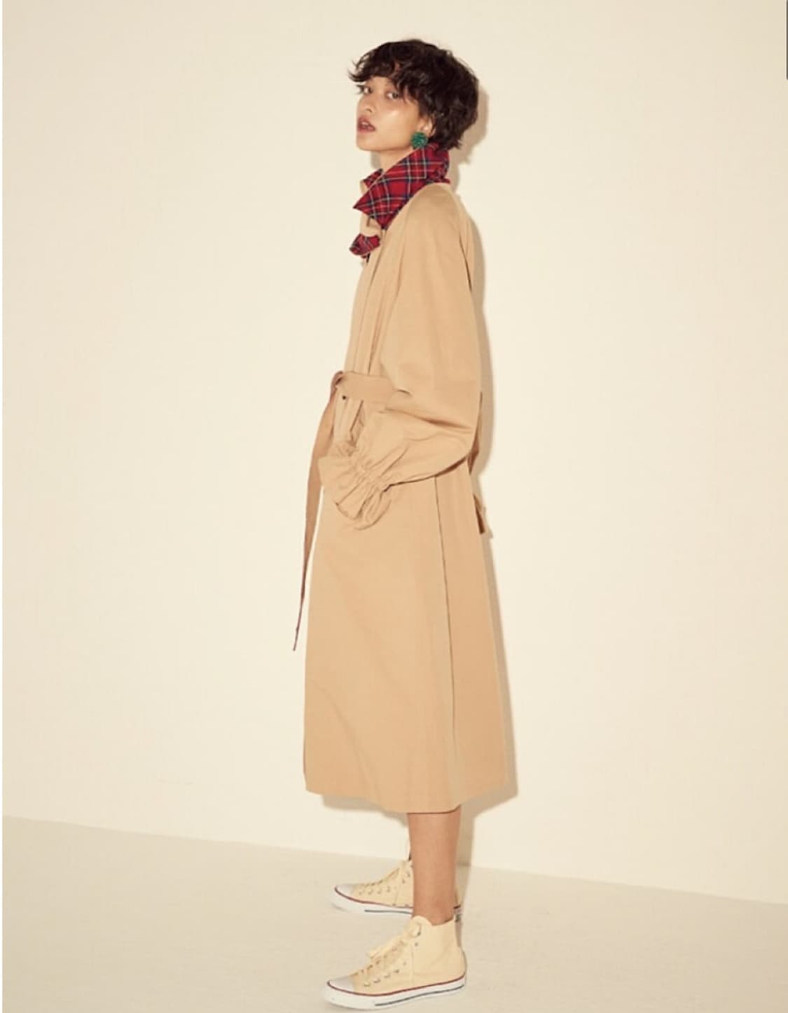 쟈니헤잇재즈 트렌치 코트 상품이미지2