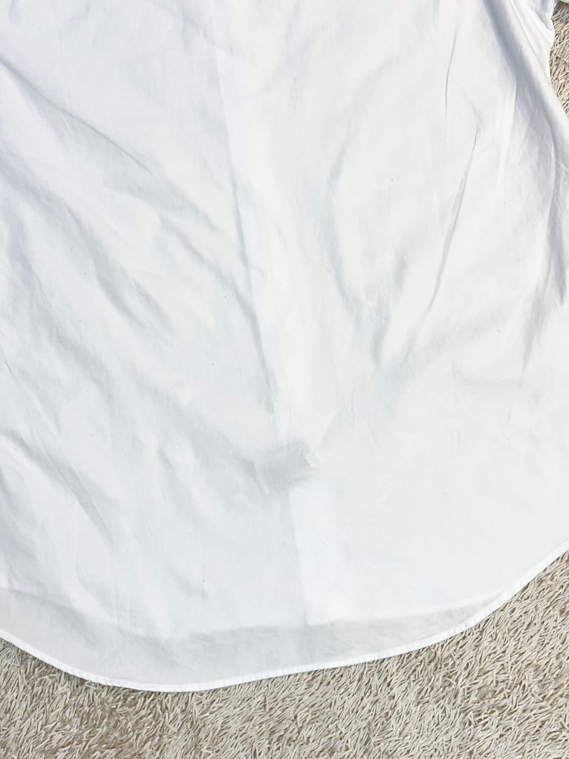 폴로 랄프로렌 신형 네이비포니 솔리드 셔츠 화이트 상품이미지8