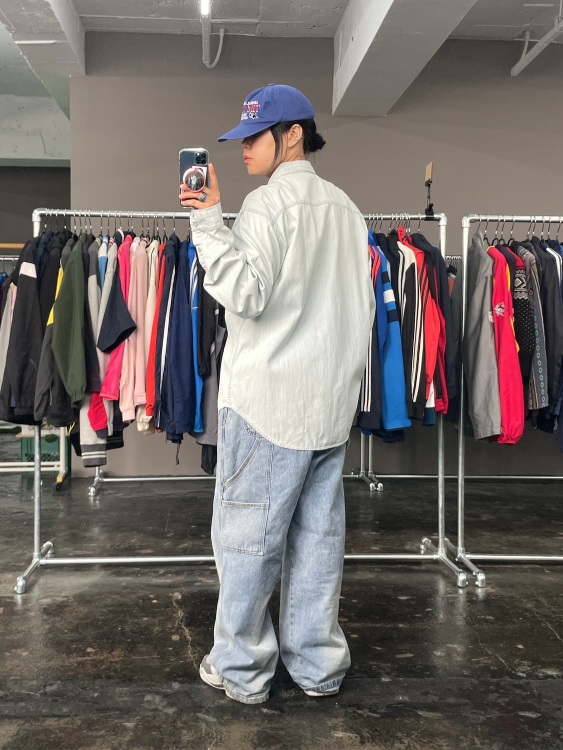 GAP 연청 데님 셔츠 상품이미지4
