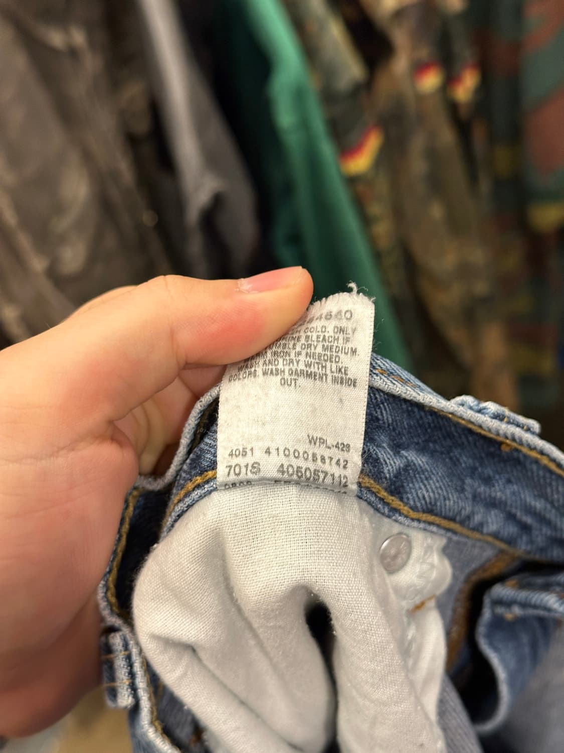 00s Levis 리바이스 505 W36 L32 상품이미지5