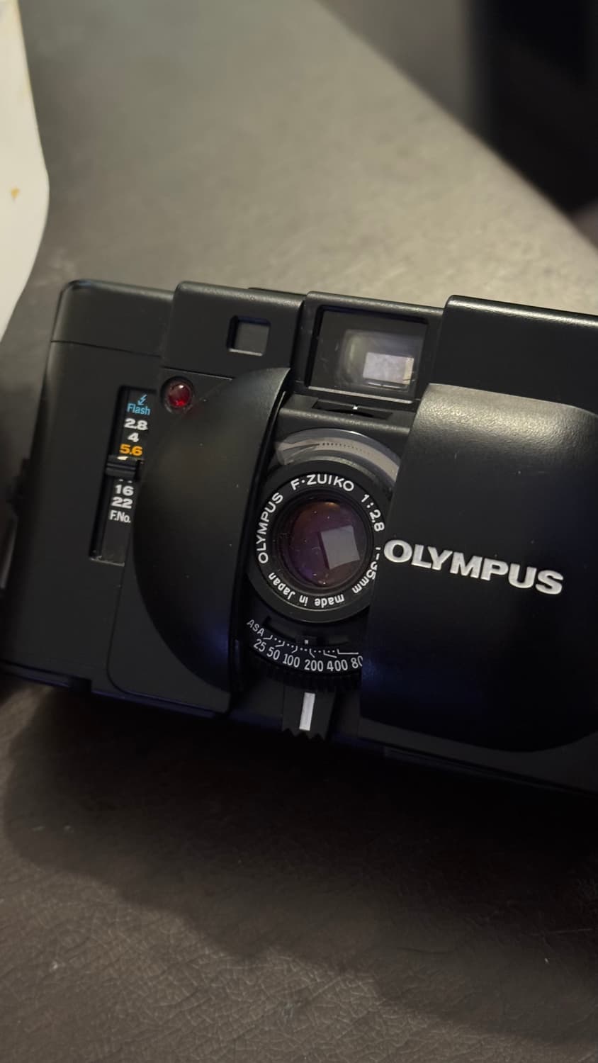 올림푸스 xa 필름카메라 (케이스 + 플래쉬) 상품이미지3