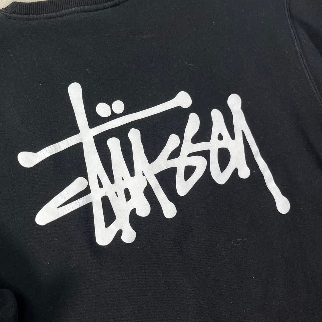 100 100 스투시 베이직 맨투맨 상품이미지5