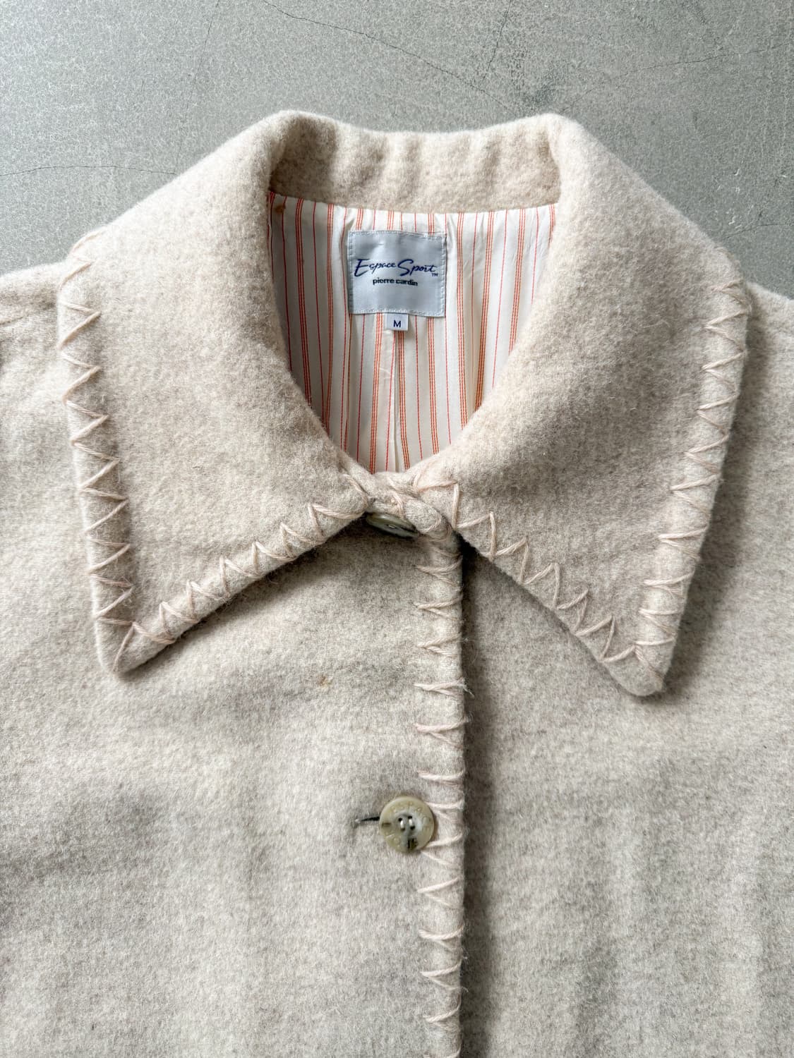 Pierre cardin Hand Stitch Wool Coat 상품이미지3