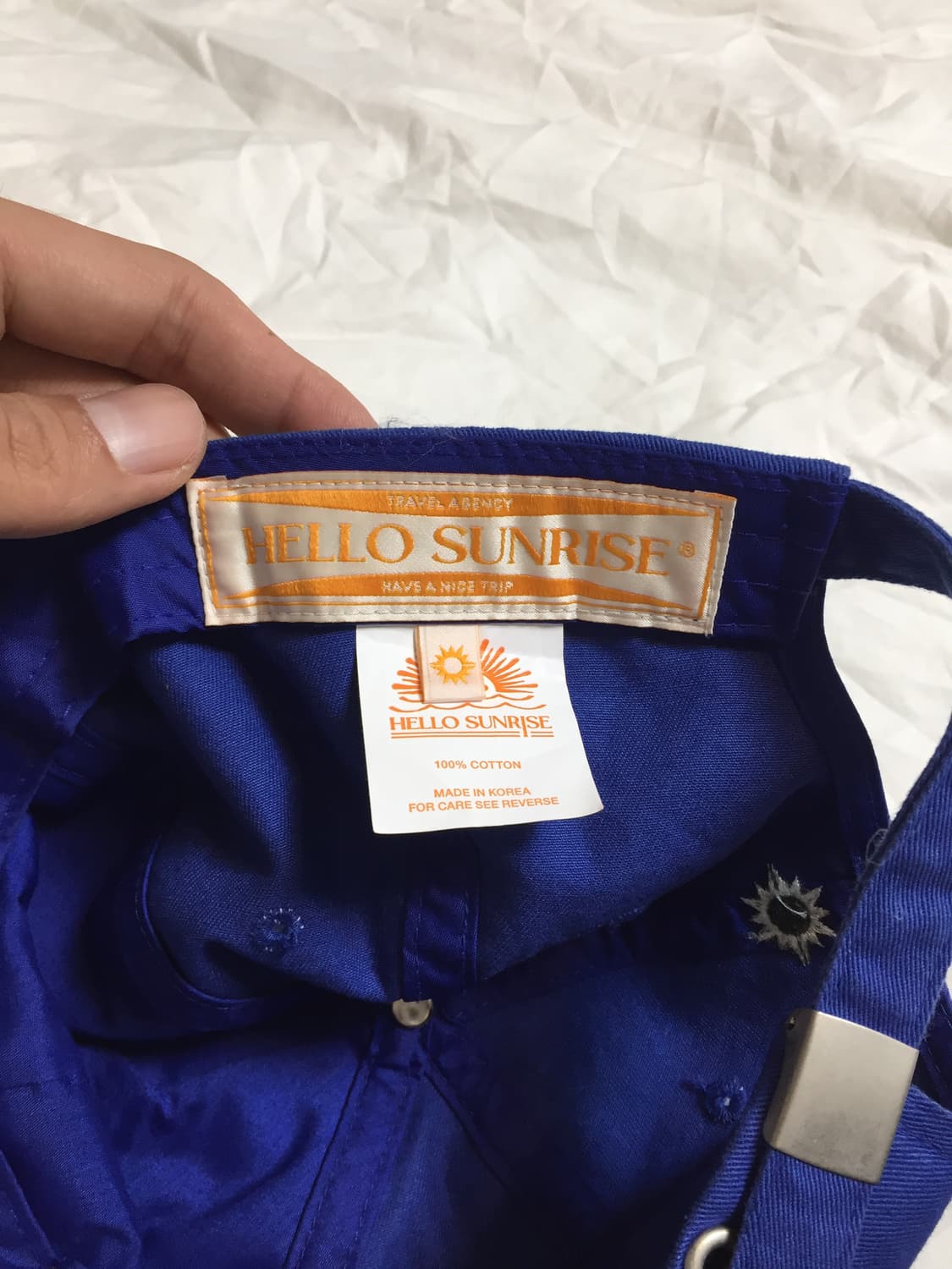 헬로 썬라이즈 캡 상품이미지3