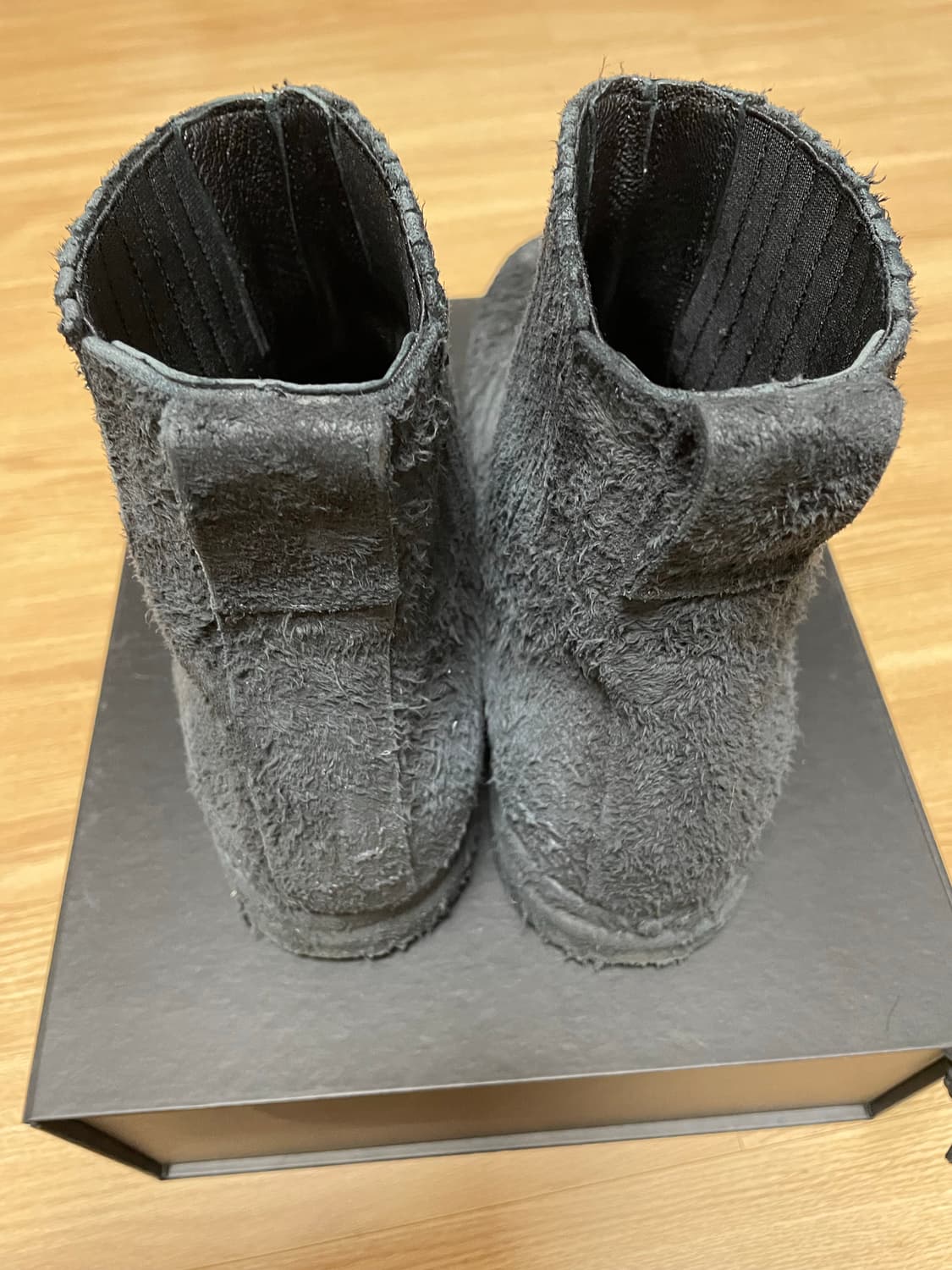 [44] Blackmerle split boots / black 상품이미지4