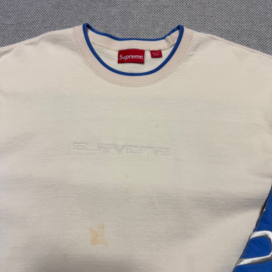 Supreme 슈프림 22SS 스트레치 크루넥 내츄럴 상품이미지3