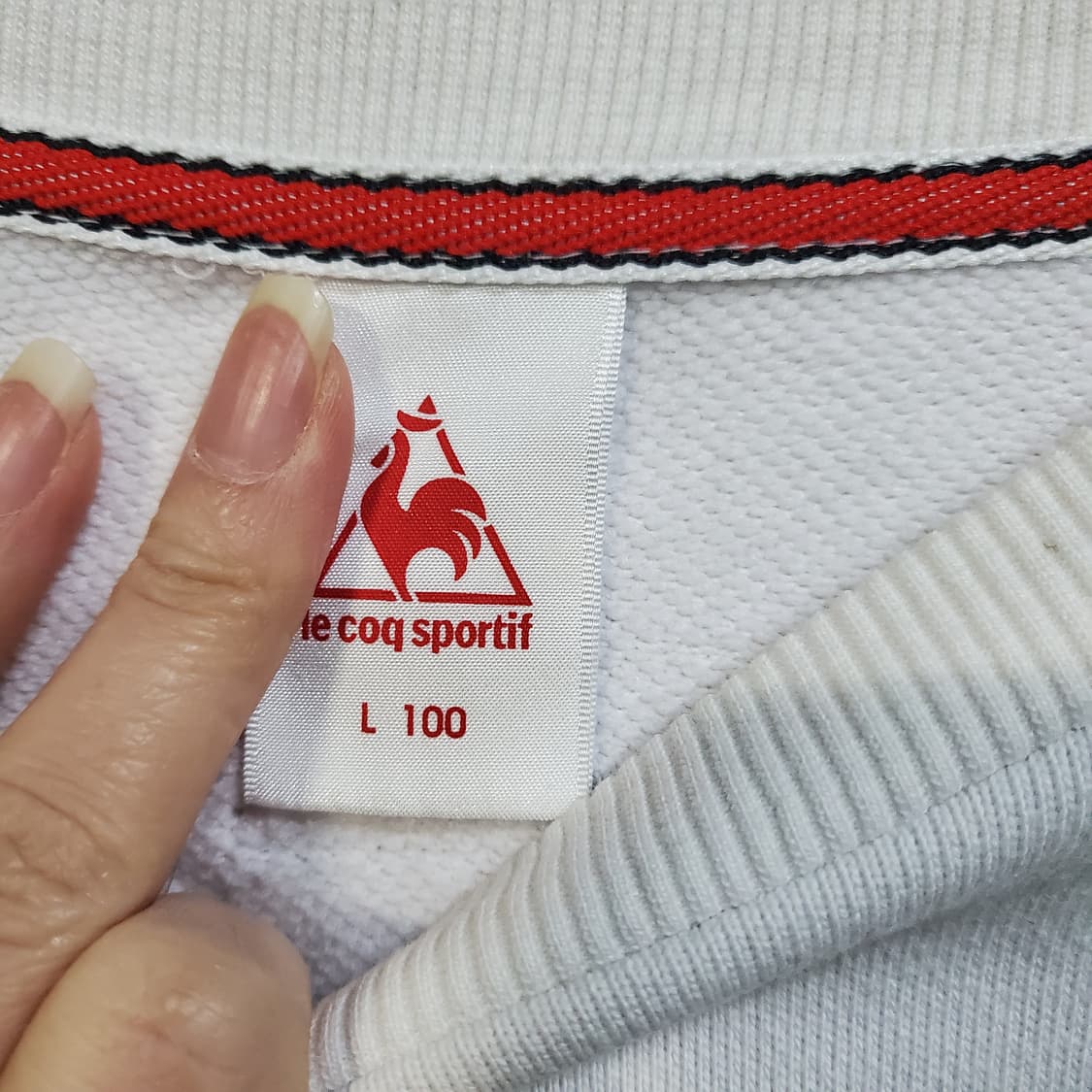 르꼬끄 기모 빅로고 맨투맨  상품이미지4