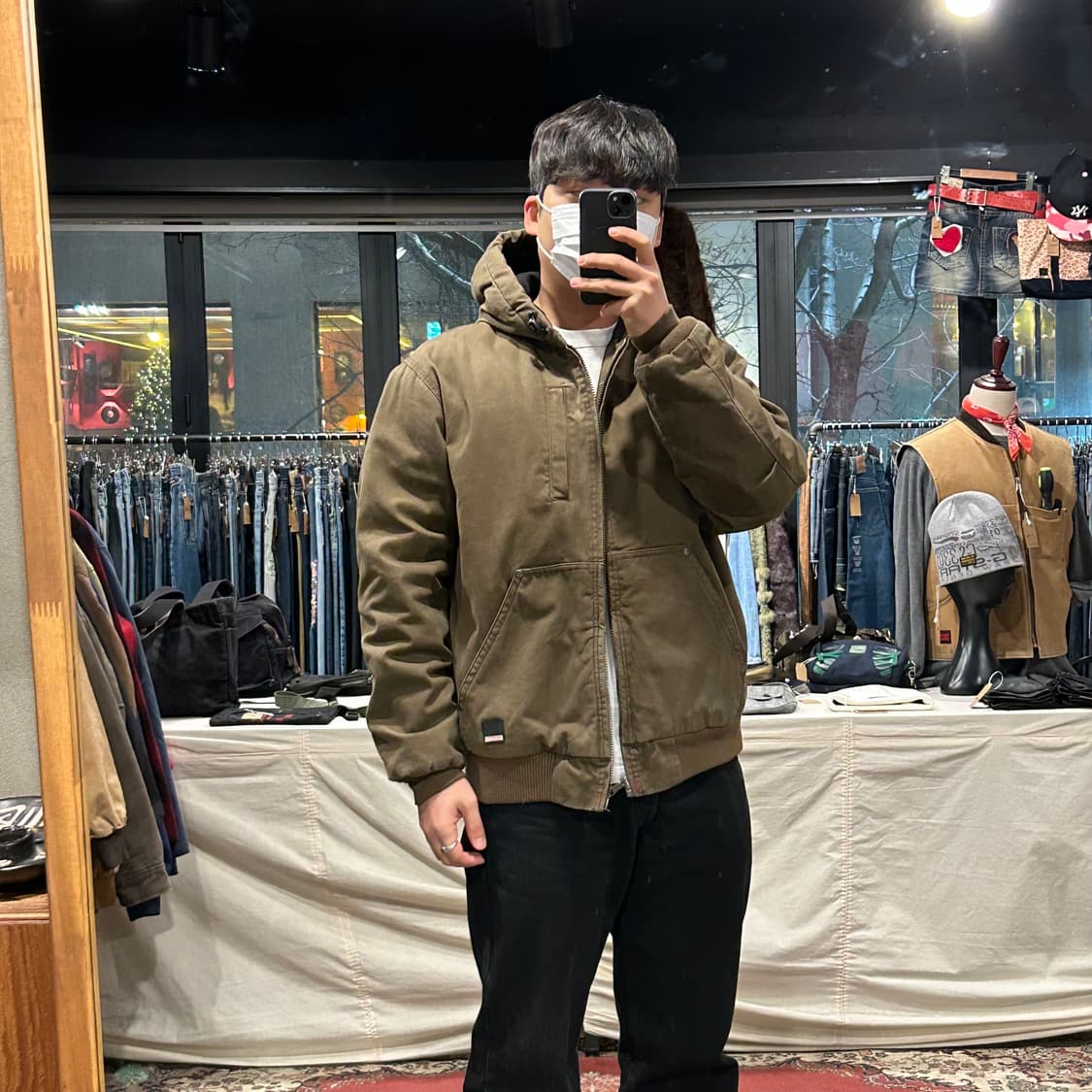 L) 크래프트맨 워크웨어 덕캔버스 액티브 자켓 브라운 상품이미지9