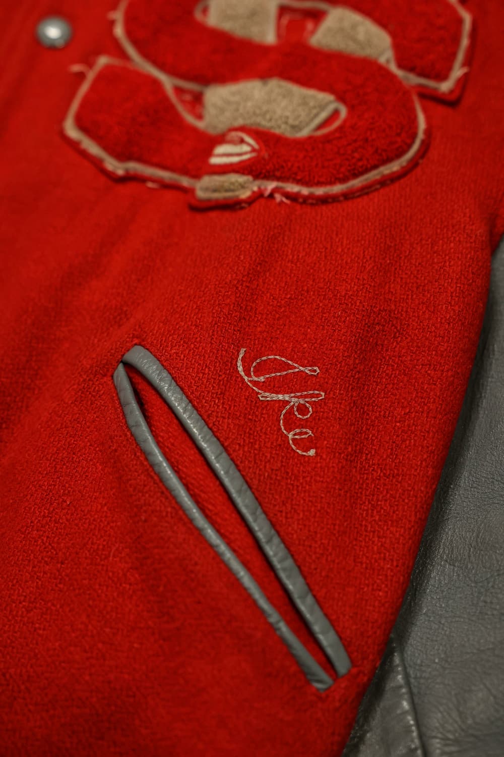 60s 빈티지 버트윈 바시티자켓 판매 상품이미지5