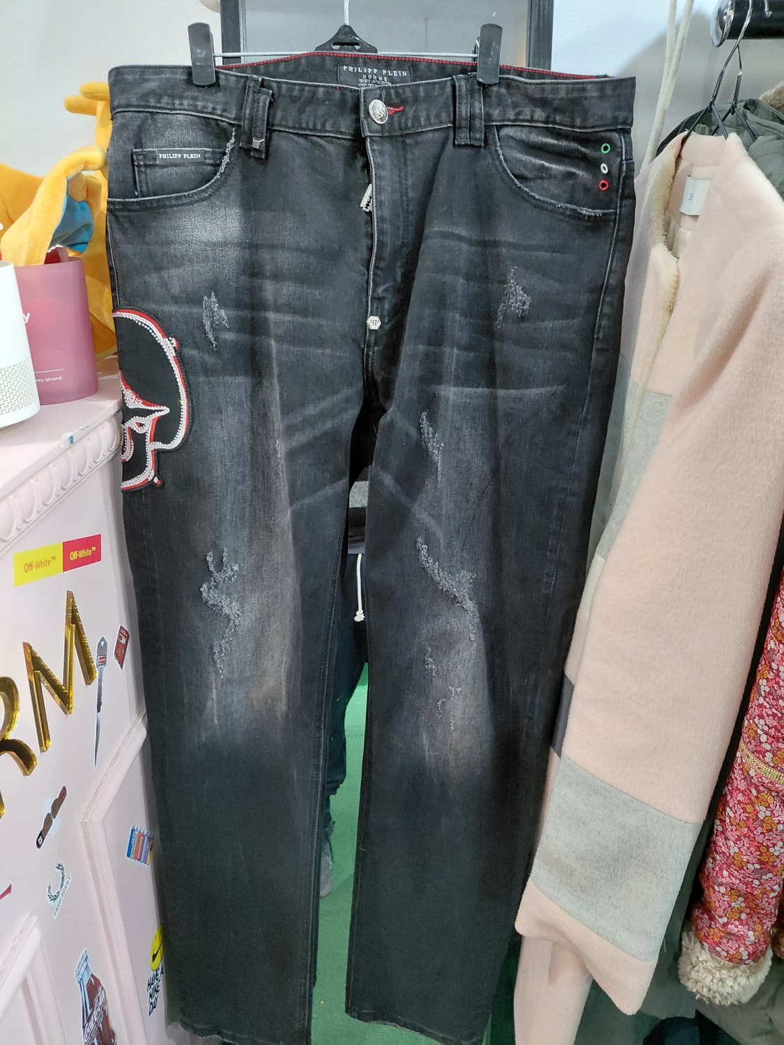 37.5 필립플레인  블랙진   상품이미지1