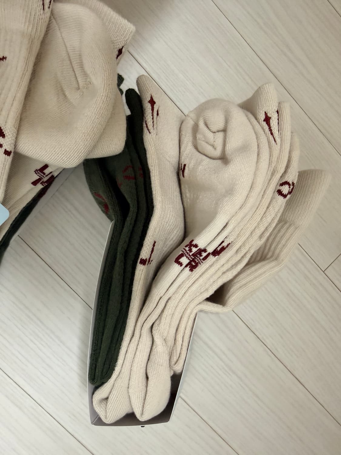 나이키 녹타 양말 3p L,XL 판매 상품이미지4