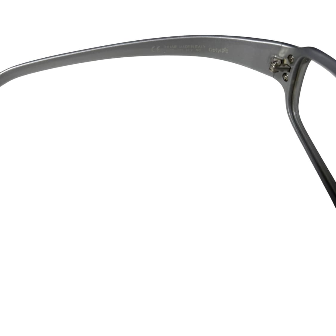 디올 실버 큐빅 뿔테 안경 데드스탁 made in italy 상품이미지4