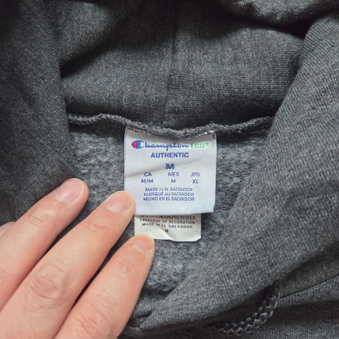 Champion 챔피온 빈티지 후드 티셔츠 L(100) 상품이미지4