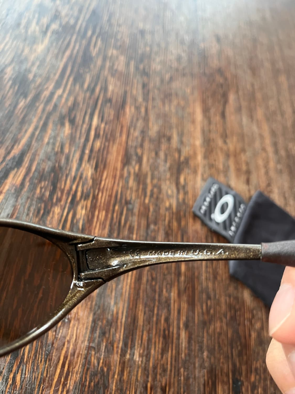 Oakley eye jacket 1.0 Gen1 오클리 아이자켓 골드펄 상품이미지5