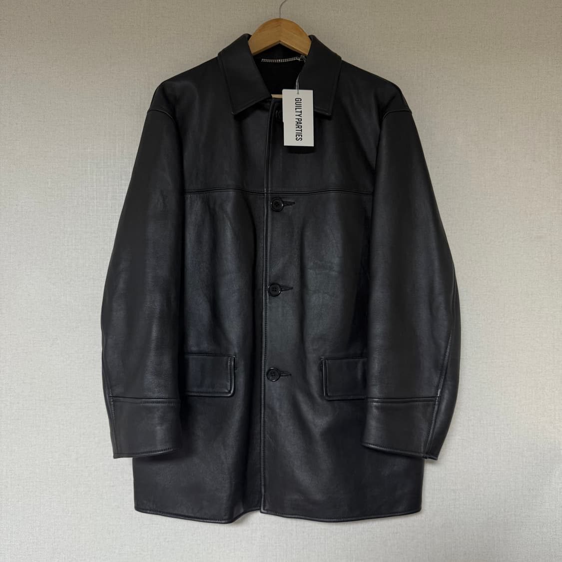 [M]와코마리아 23FW SHEEP SKIN 레더 카코트 상품이미지2