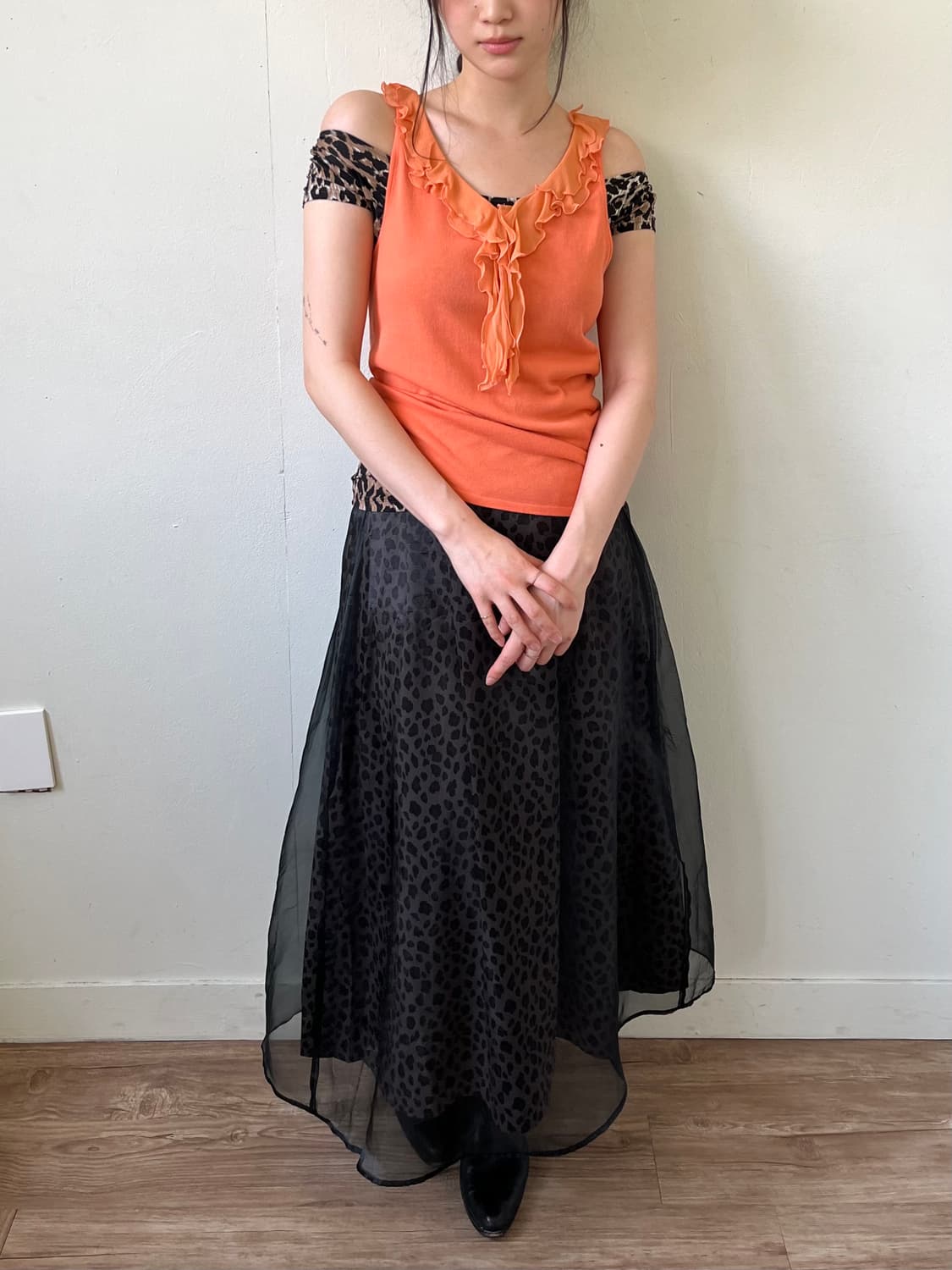 EPOCA 오렌지 슬리브리스 상품이미지8