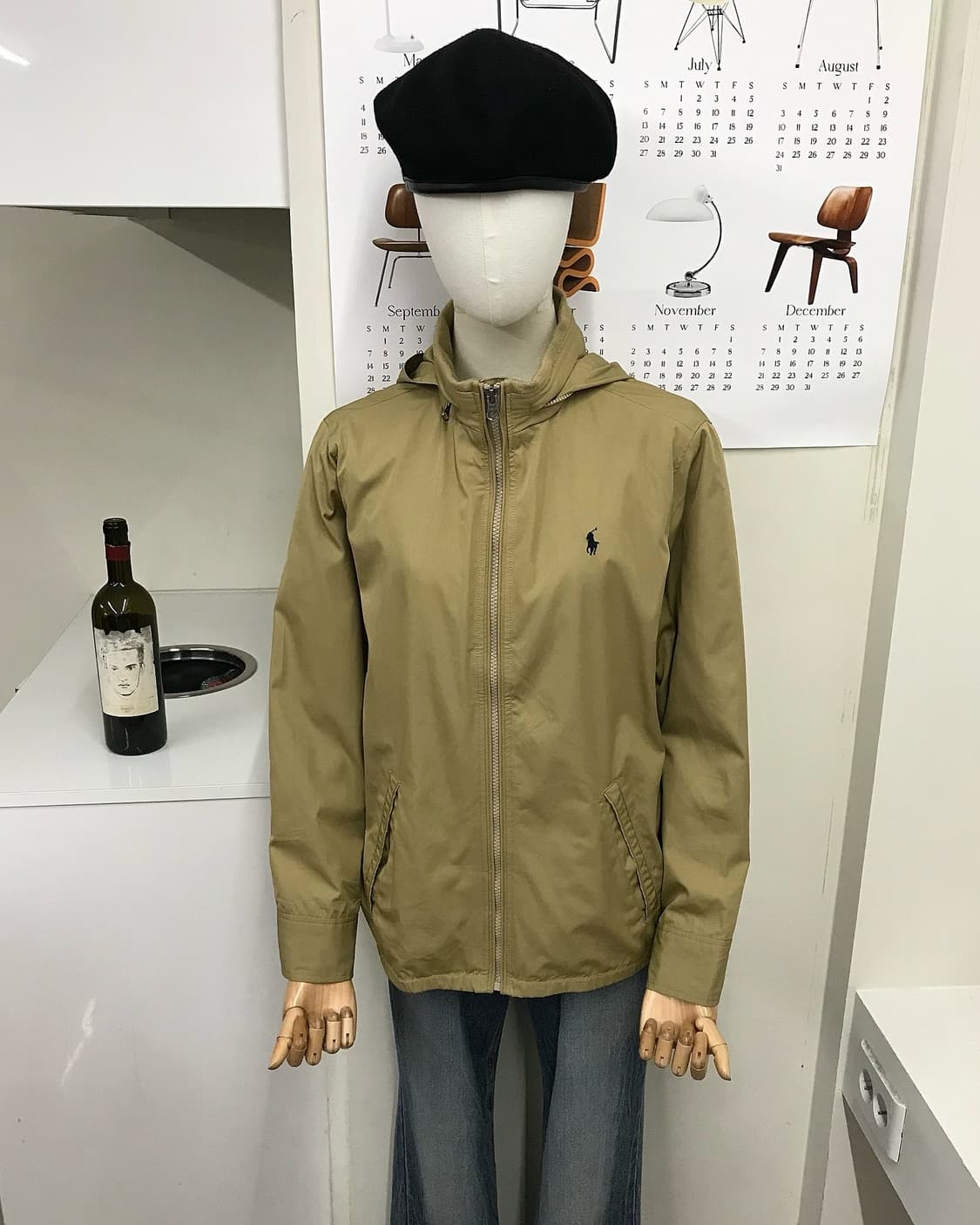 폴로 후드 바람막이 자켓 상품이미지8