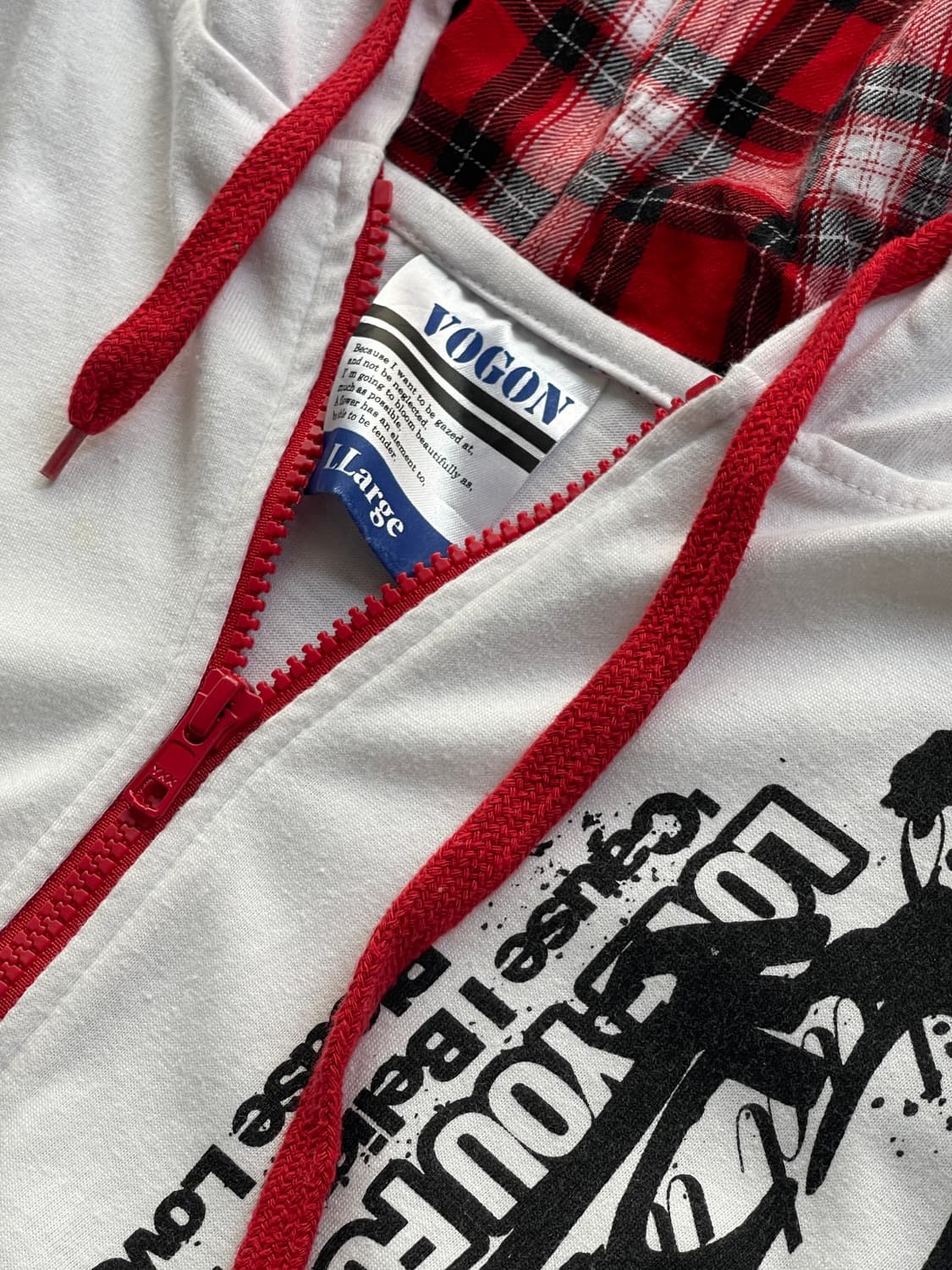 (Vogon)check layered hoody 상품이미지5