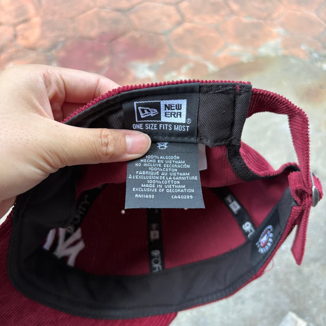 New Era 뉴에라 코듀로이 캡 모자 상품이미지8