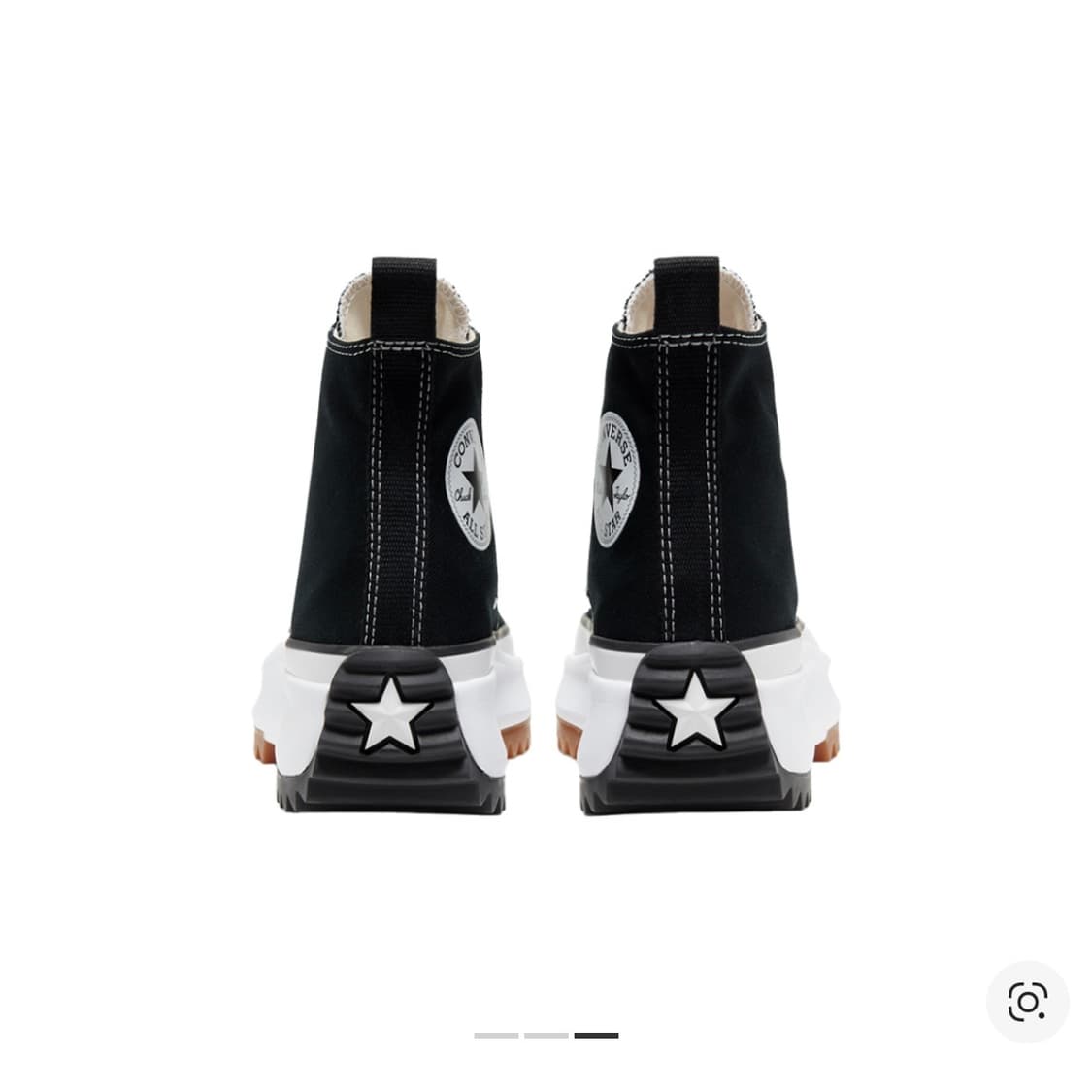 컨버스 런스타 하이크 하이 블랙 화이트 검 230mm 상품이미지2