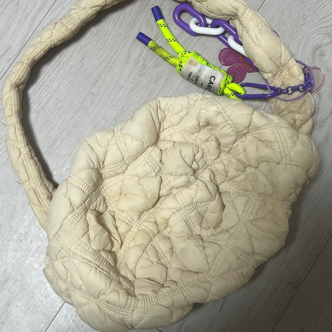 칼린 소프트백 아이보리 상품이미지3