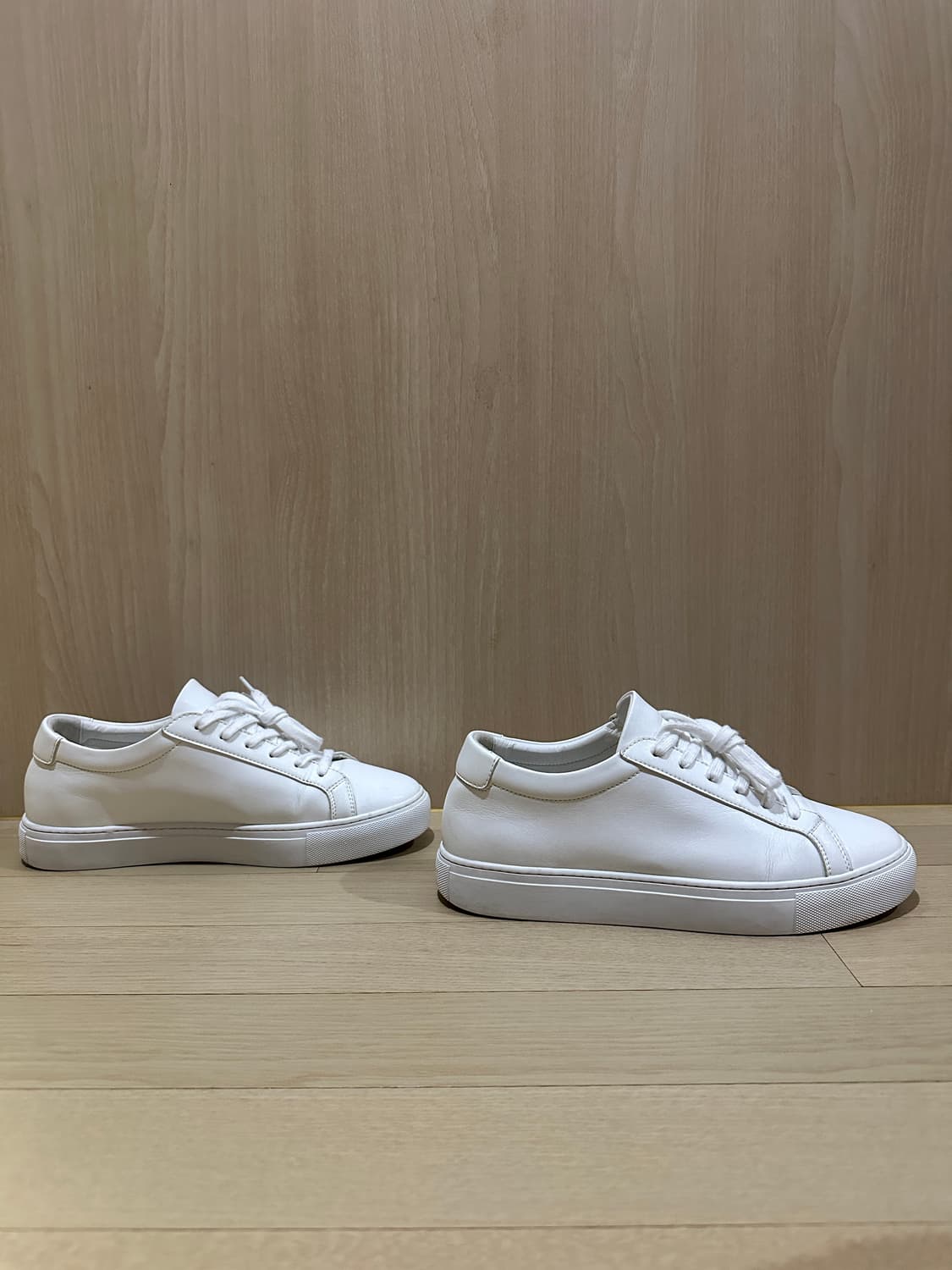 티아모 오리지널 올화이트 5.5cm 키높이 스니커즈 41(265) 상품이미지5