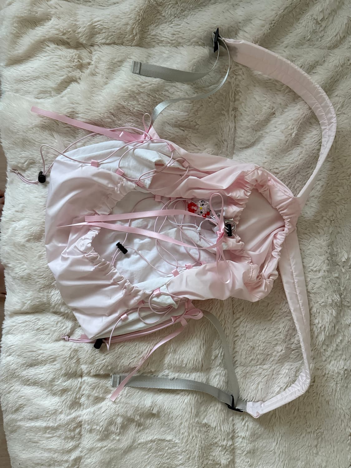 블루엔젤 핑크 백팩 판매 상품이미지1