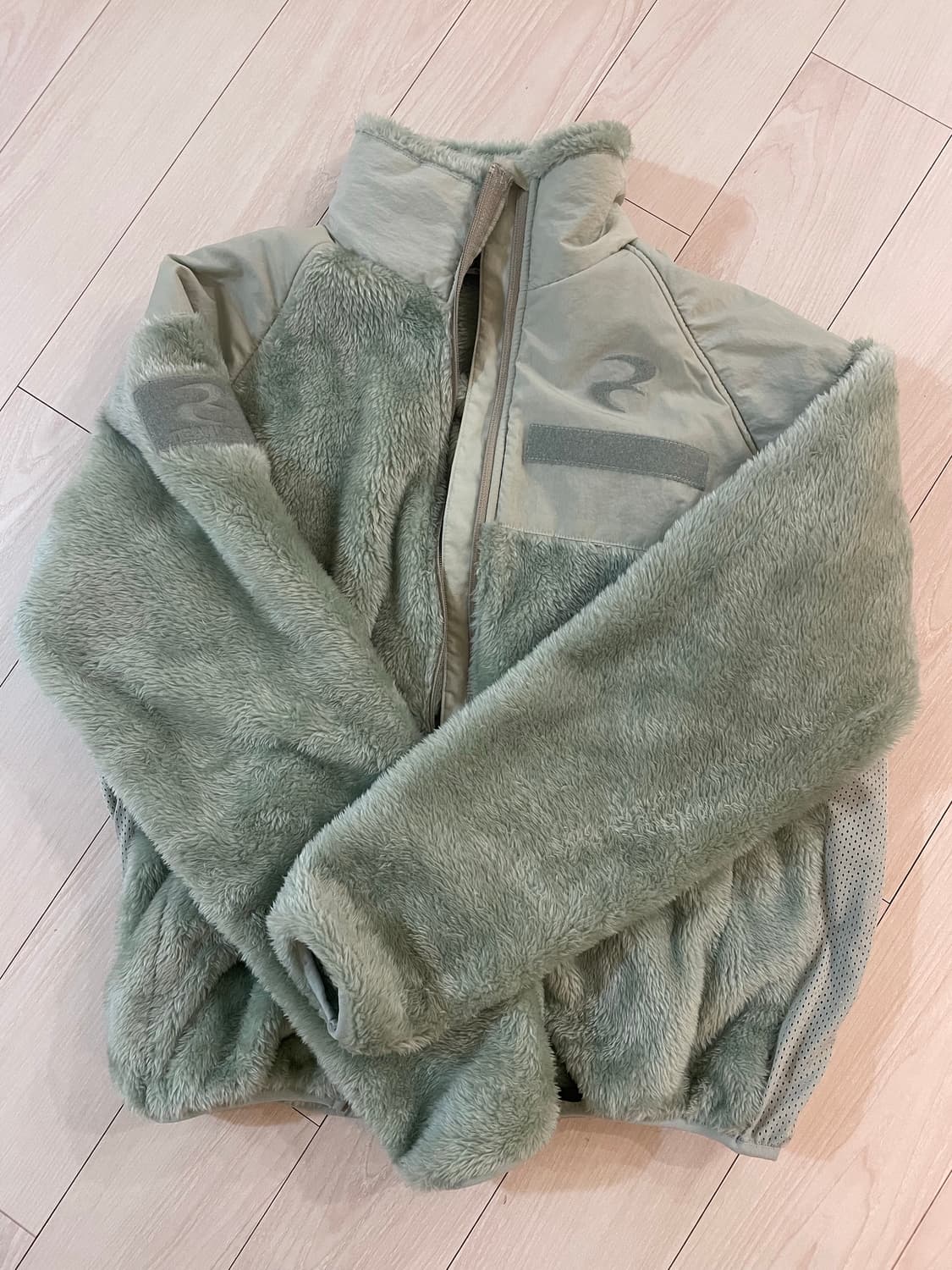 왓츠더유즈 팀유즈 후리스 아이스블루 M 상품이미지4