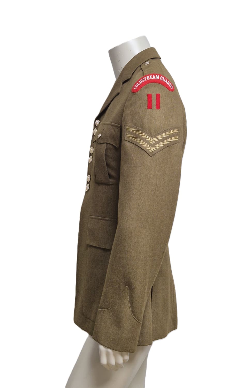 영국군 제2 보병 근위연대 하사 정복 전투복 상의 자켓 (S) 상품이미지2