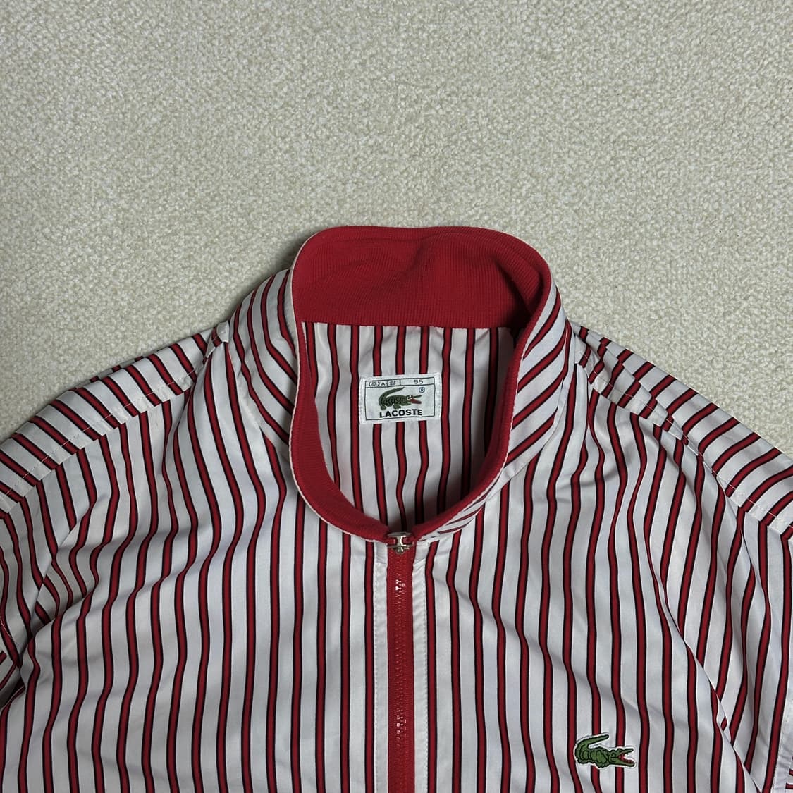 라코스테 스트라이프 블루종 자켓 상품이미지5