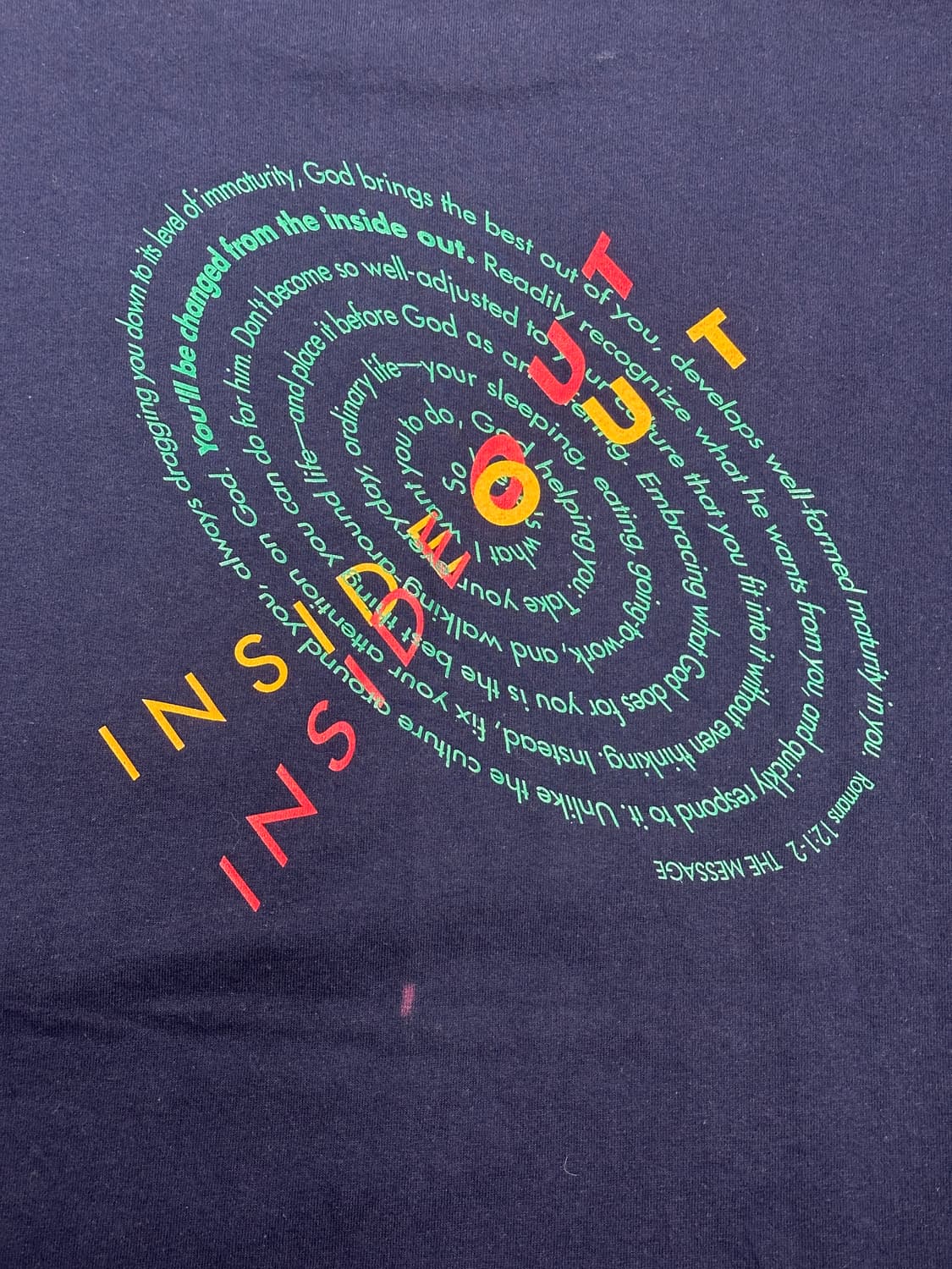 90s Insideout 티셔츠 XL 상품이미지3