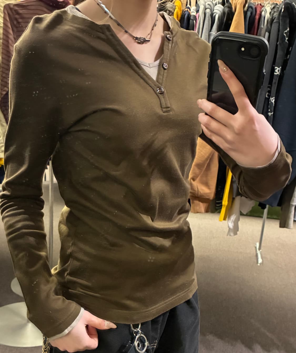 2)타케오 키쿠치 빈티지 여성 레이어드 롱슬리브 상품이미지1