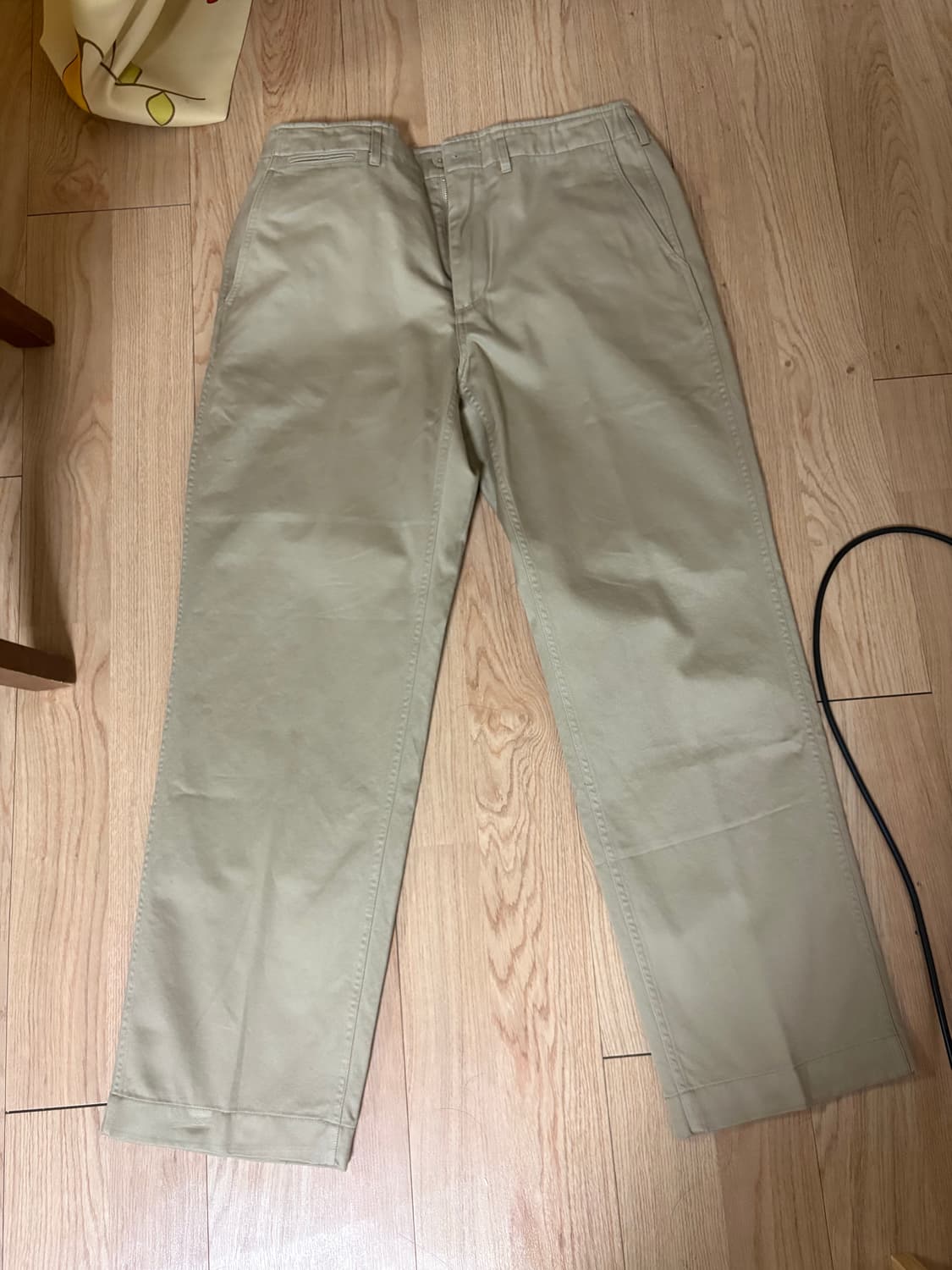 스테디에브리웨어 릴렉스드 치노팬츠 베이지 2 상품이미지2