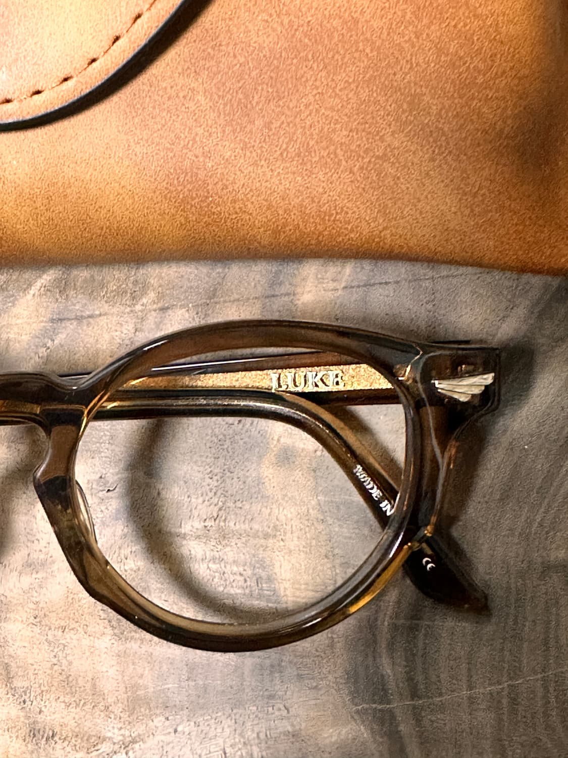 그루버 루크 47사이즈 브라운 안경 상품이미지3
