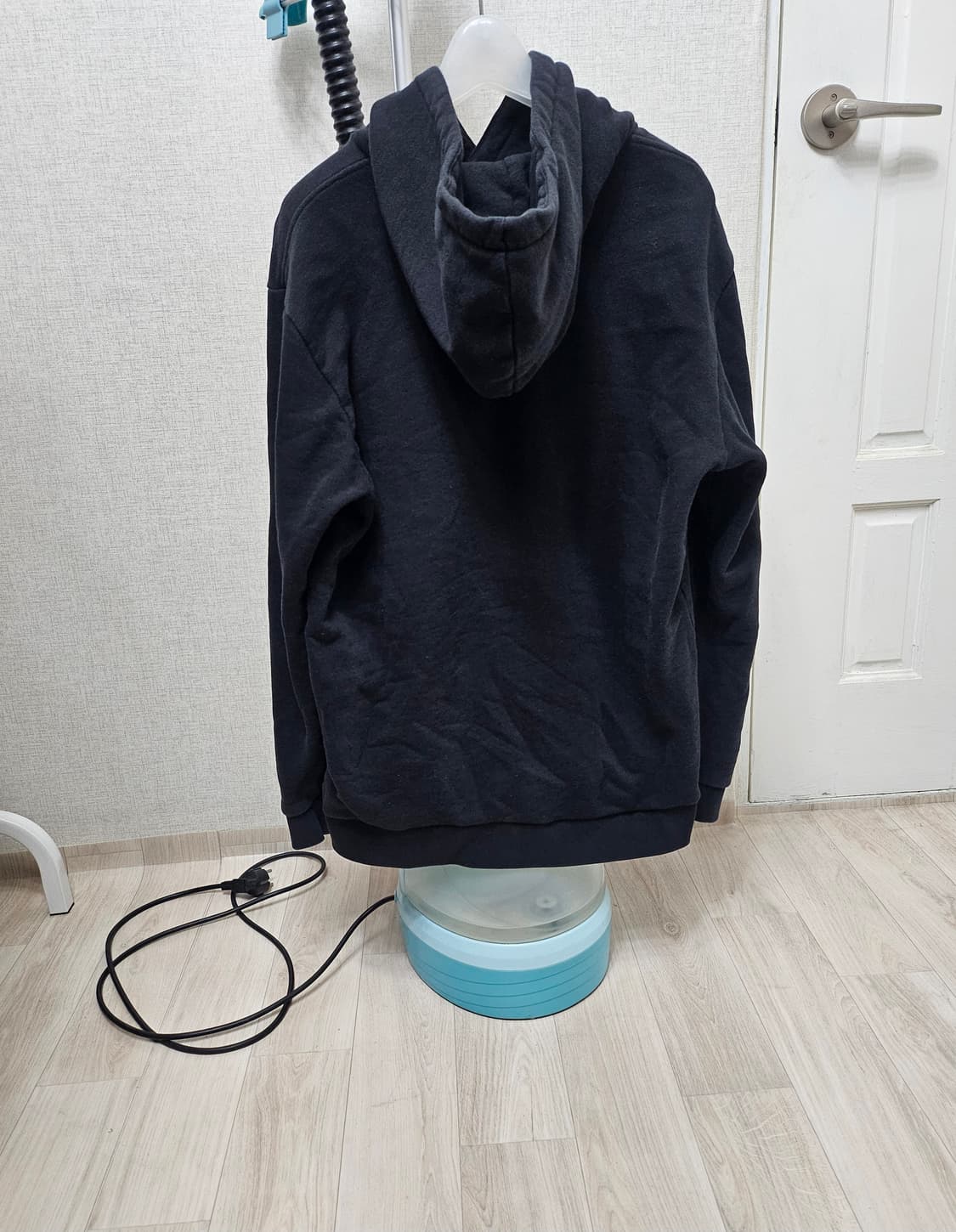 (110)2XL 아디다스 파이어버드 빅로고 트레포일 [블랙] 후드티 상품이미지7