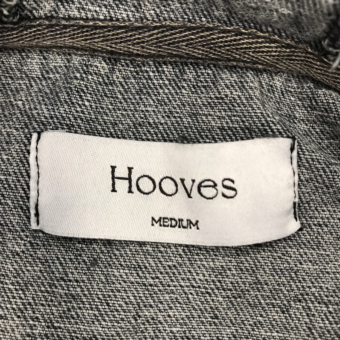 Hooves 후브스 데님 후드셔츠 [M] 상품이미지5