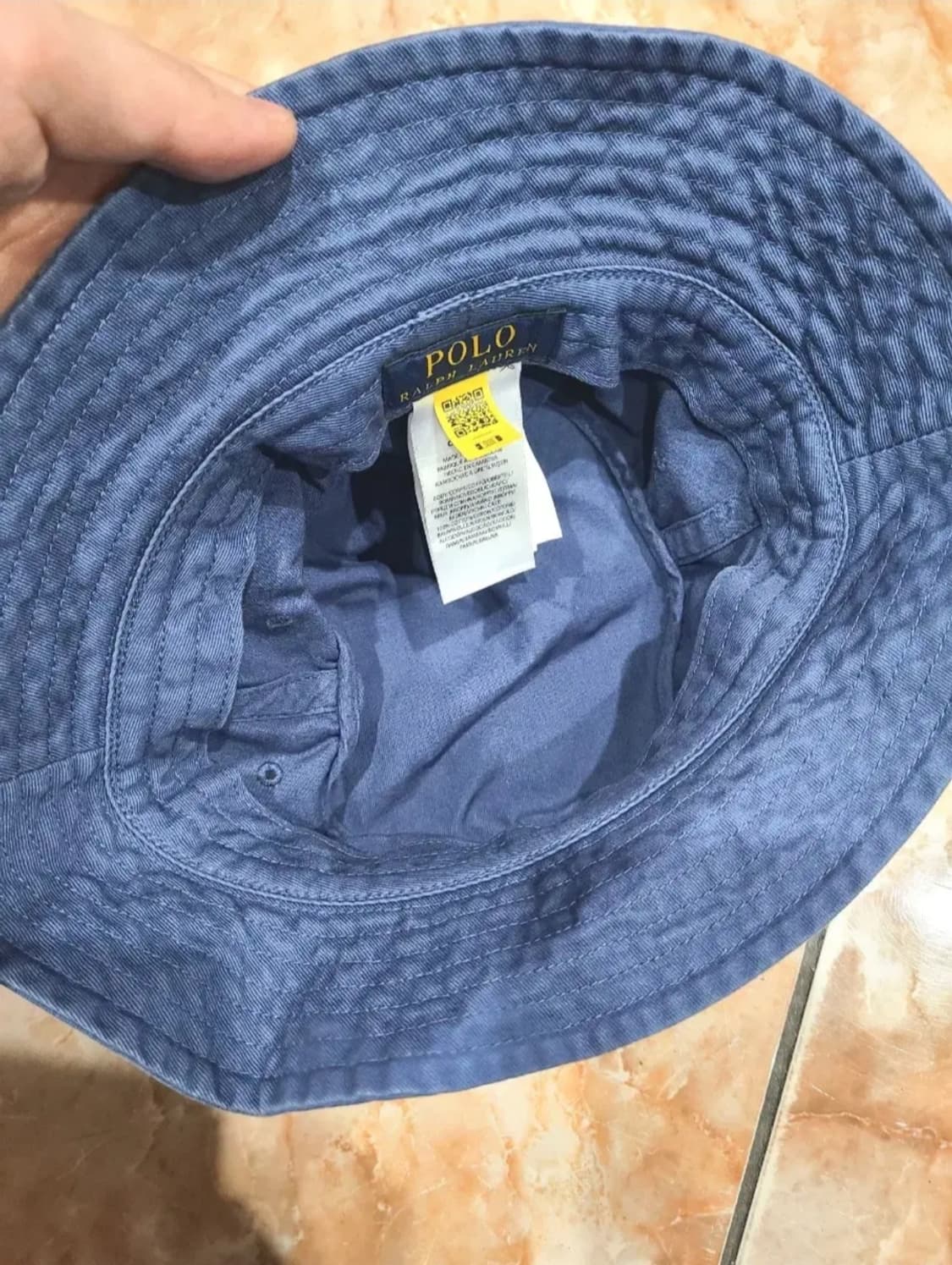 폴로랄프로렌 네이비 핑크 버킷햇 상품이미지4