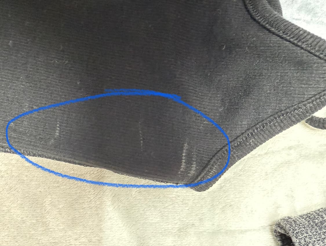 애즈온 coby tee차콜 /나시 일괄 세트 상품이미지6