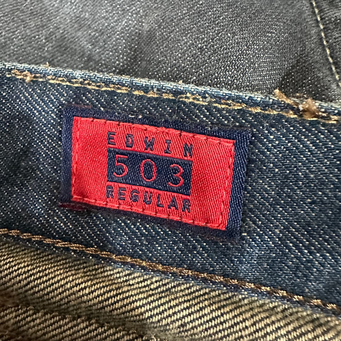 에드윈503 JAPAN 데님 청바지 33 상품이미지4