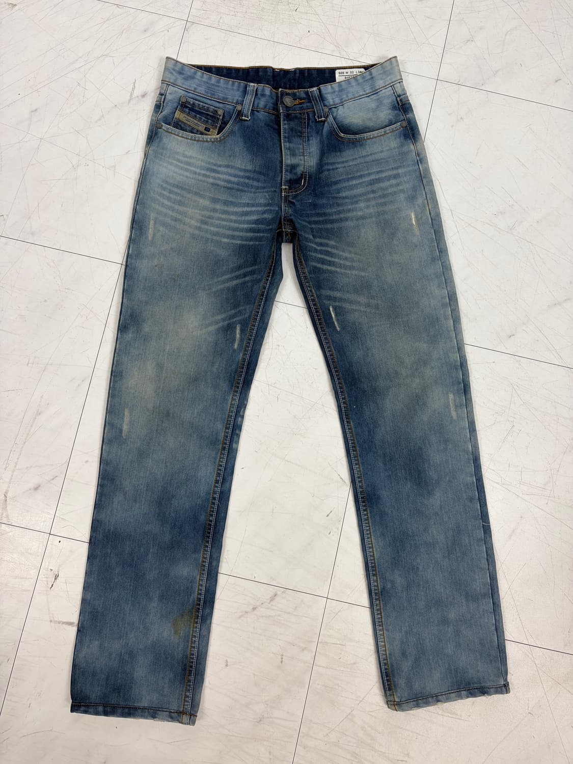 a411) 32 디젤Diesel 스트레이트 데님/청바지 상품이미지7