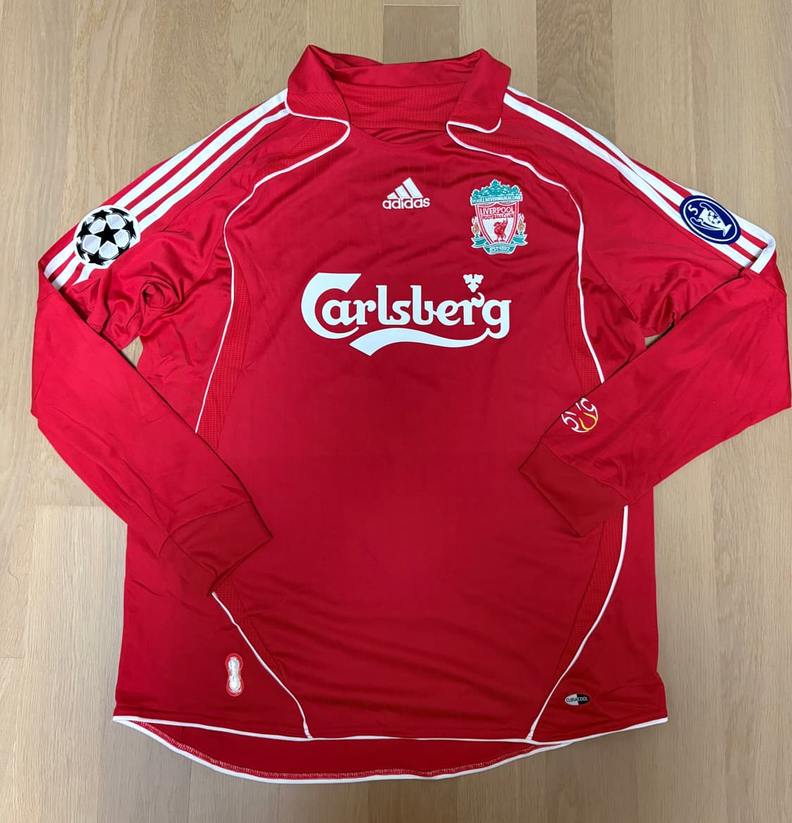 리버풀 챔스 제라드 긴팔 유니폼 상품이미지1